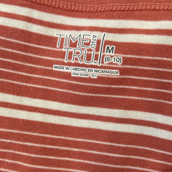 NWOT Time and Tru Women's Elbow-Length Sleeve T-Shirt - Picture 6 of 8